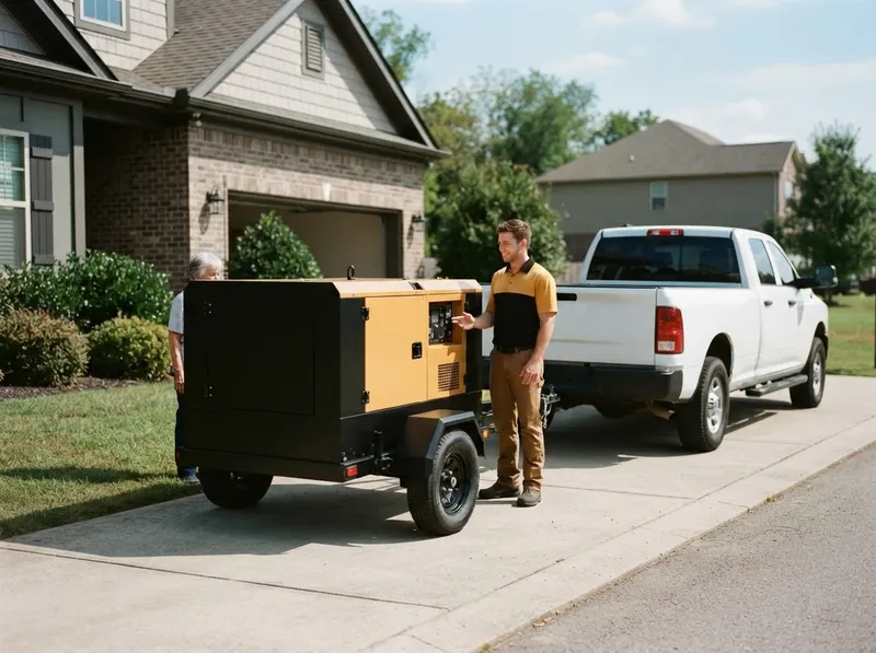 Towable Site Generator Rentals in Chattanooga, TN